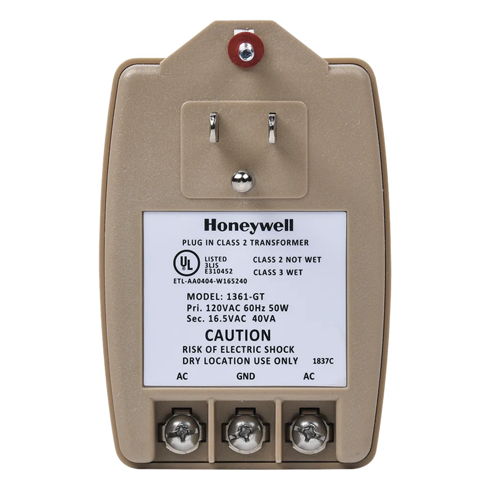 Transformador de 16.5 Vca 40 VA para paneles de alarma y comunicadores de seguridad