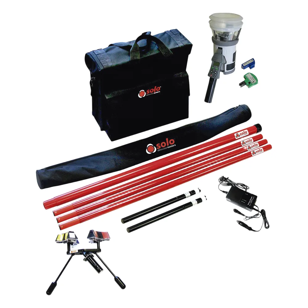 Kit de Pruebas Para Detectores de Humo, Calor y de Monóxido de Carbono Serie Testifire