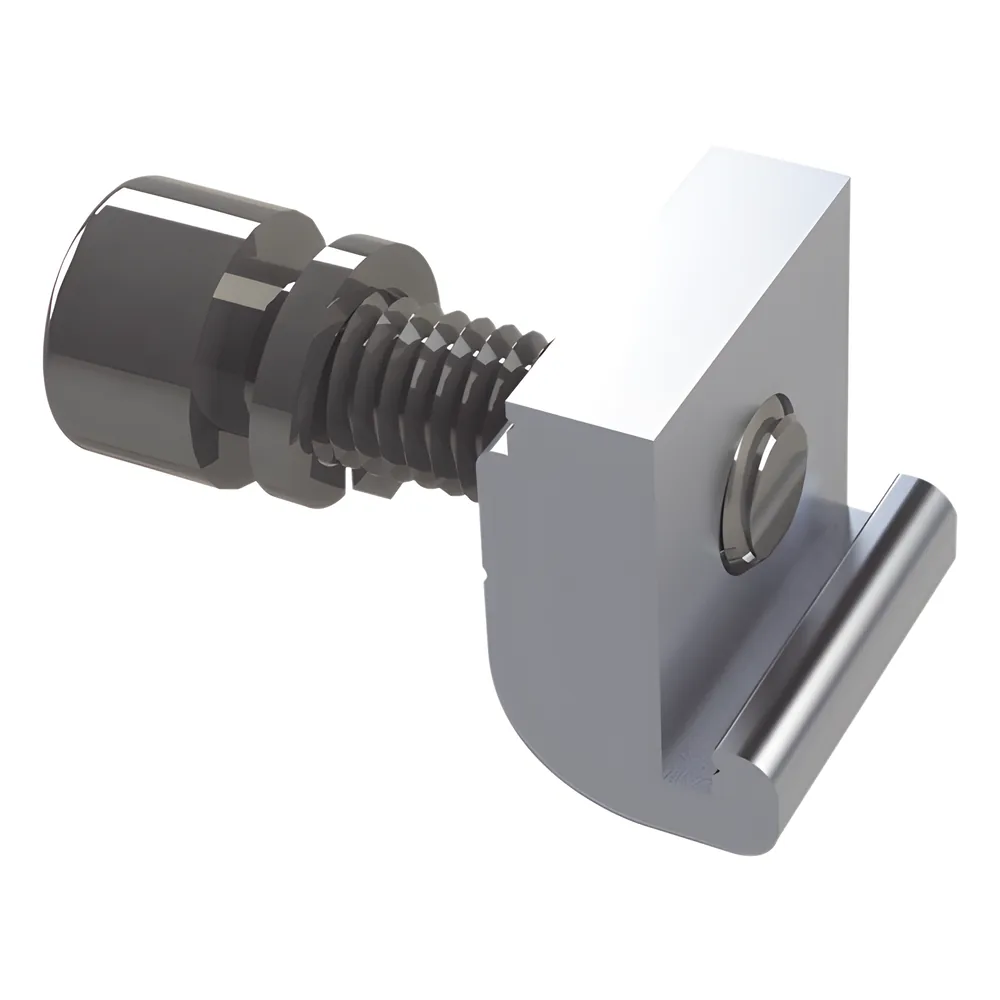 Conector G con tornillo para fijación en riel 7