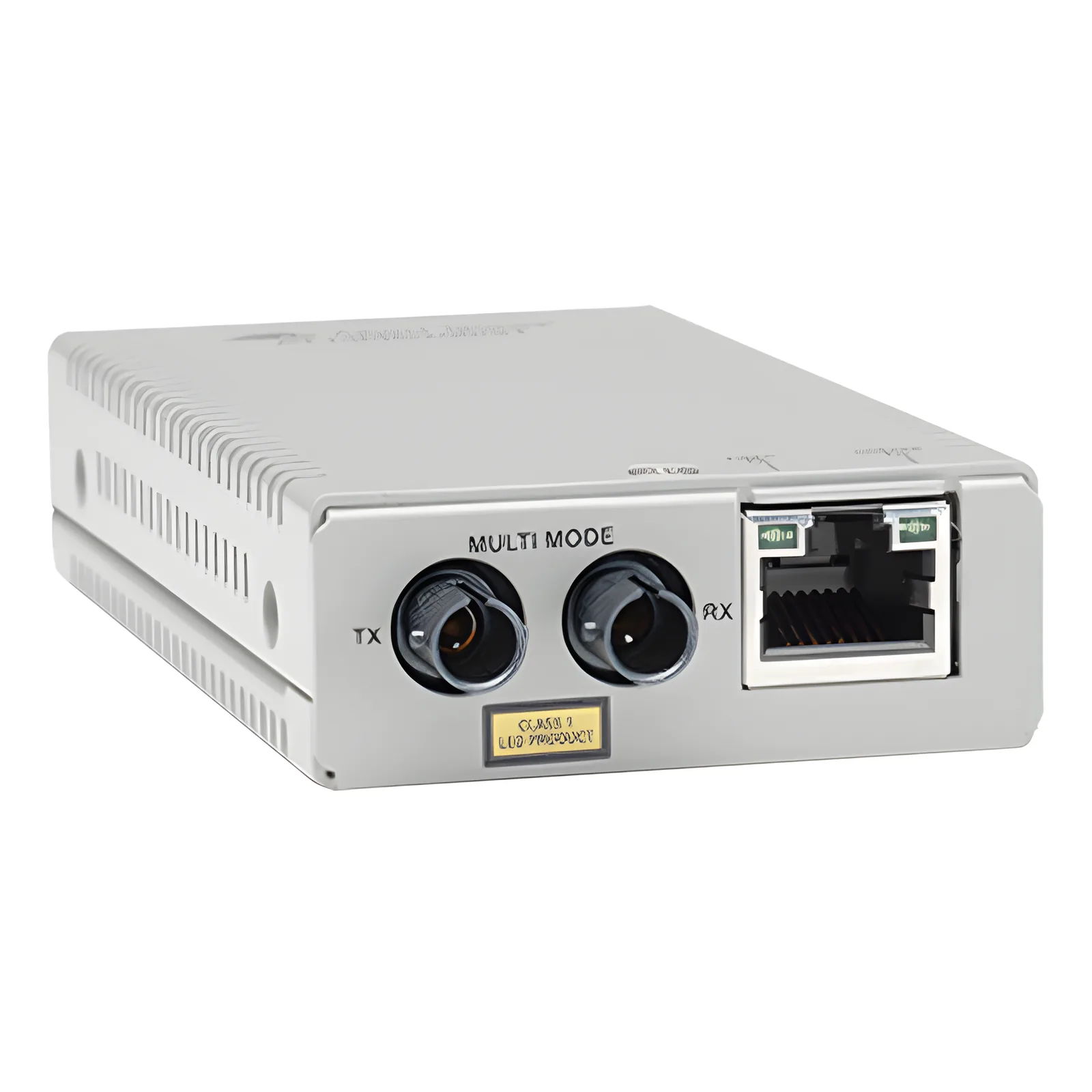 Convertidor de medios fast ethernet a fibra óptica, conector ST, multimodo (MMF), distancia hasta 2 km