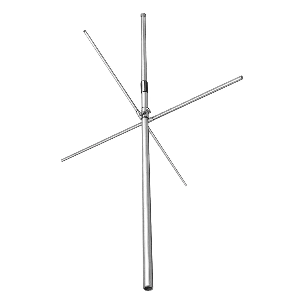 Antena Omni en Banda Aérea con Plano de Tierra, 118-138 MHz, 2.5 dBd, Ajustable el Ancho de Banda desde 1.6-2.1 %, 250 Watt, N Macho.