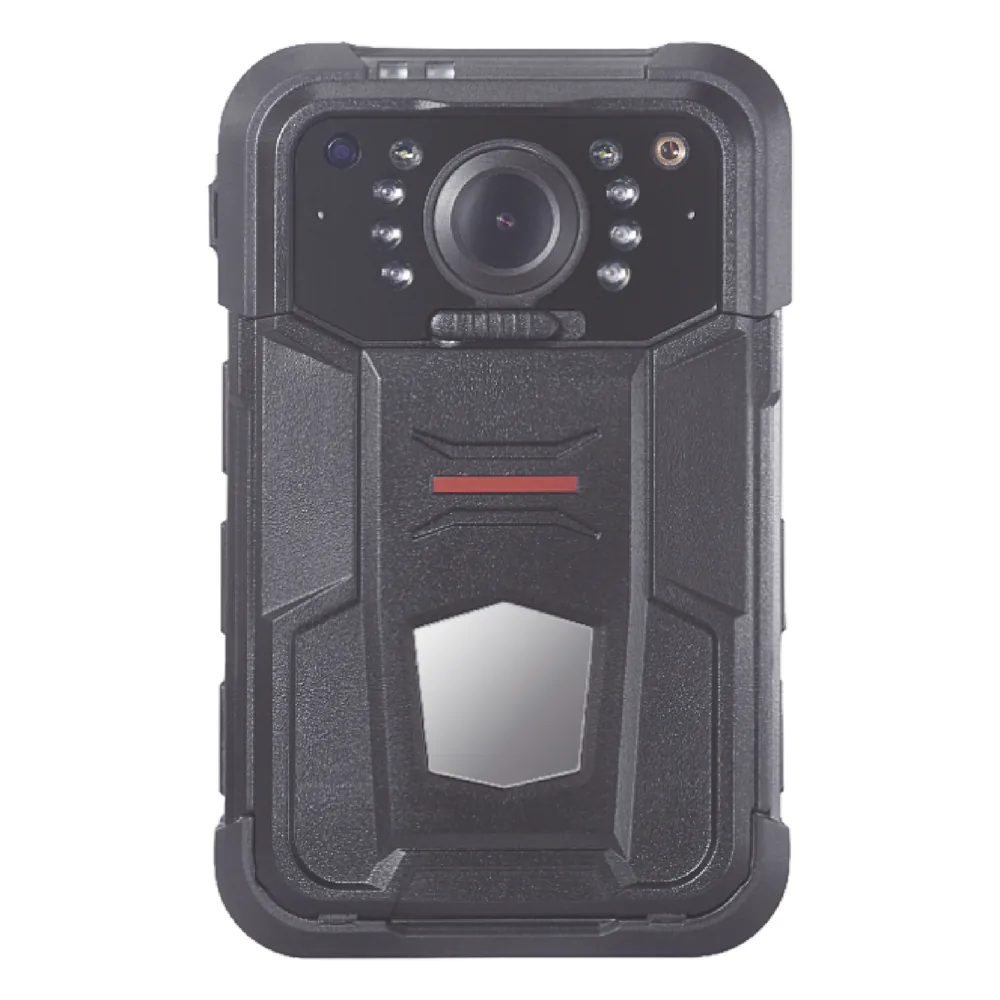 Body Camera Portátil / Grabación a 2K / Pantalla 2.4" LCD / IP67 / H.265 / 32 GB de Almacenamiento / GPS / WIFI / 3G y 4G / Fotos de Hasta 30 Megapixel / Micrófono Integrado