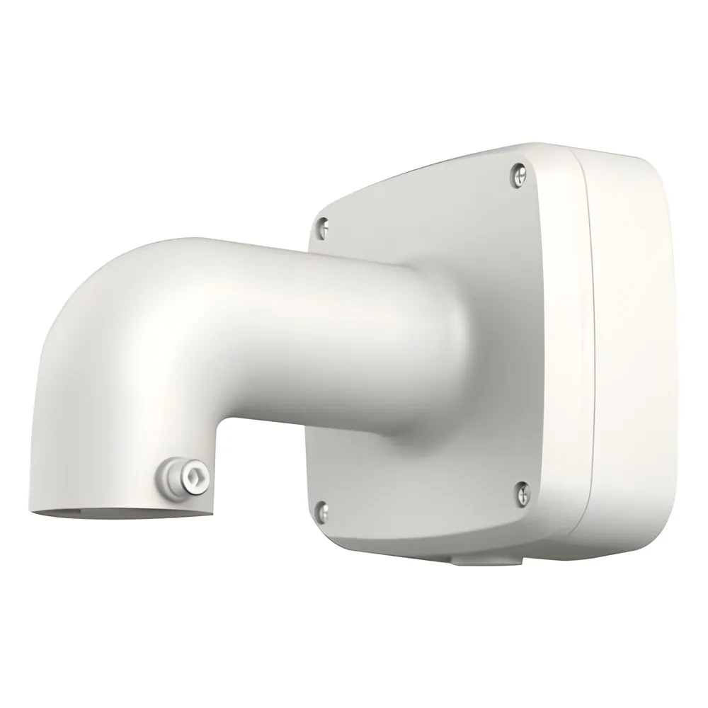 Soporte de montaje en pared para cámaras fisheye equIP, aluminio fundido, uso interior y exterior