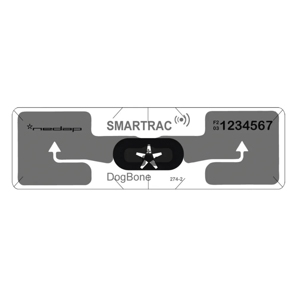 Tag UHF transparente con adhesivo para Vehiculo ( EPC Gen 2 )