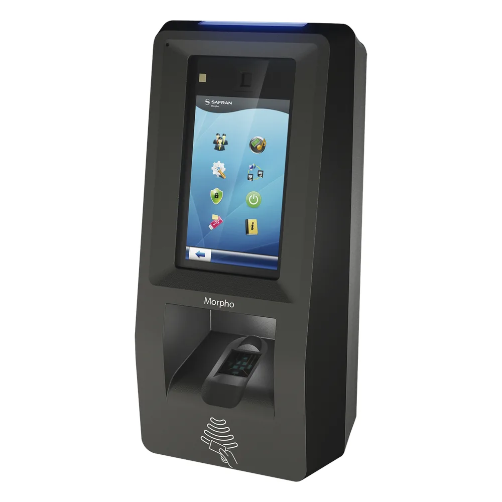 Lector de Huellas Serie Sigma Extreme MULTI-FFD con lector Mifare PoE, IP65, IK09 aprobado por FBI
