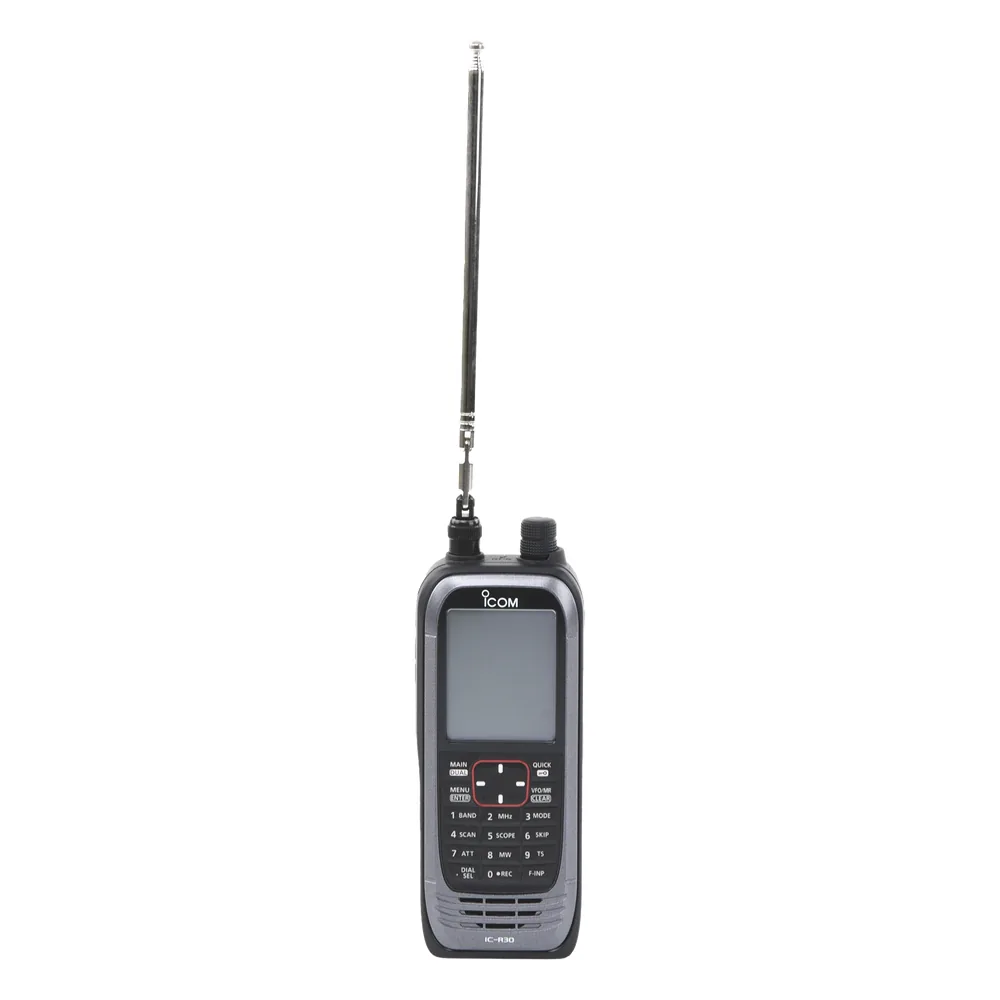 Receptor de comunicación portátil para señal analógica FM, AM y digital NXDN, P25, dPMR