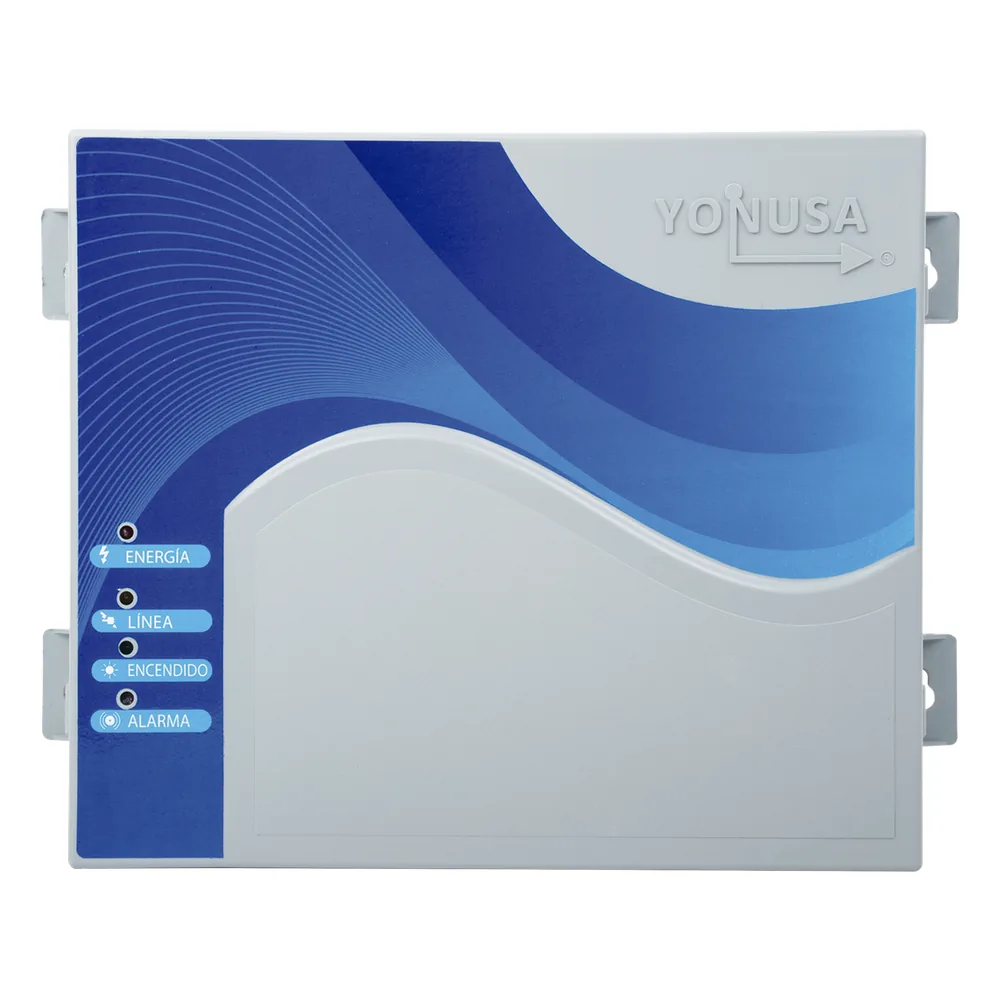 Energizador con tecnología SMT de 12,000Volts-1Joule/ 2500Mts Lineales de Protección / Cercos electricos
