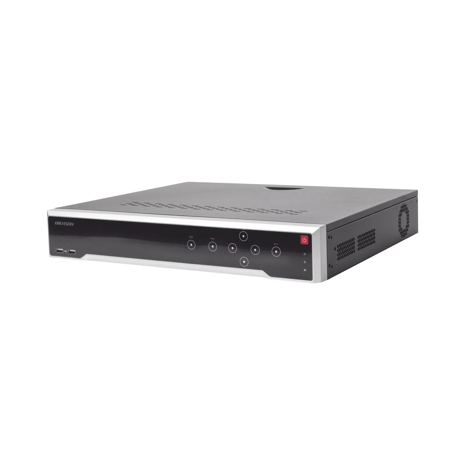 NVR 8 Megapixel (4K) / 16 canales IP /16 Puertos PoE+ / Soporta Cámaras con AcuSense / 4 Bahías de Disco Duro / Switch PoE 300 mts / HDMI en 4K
