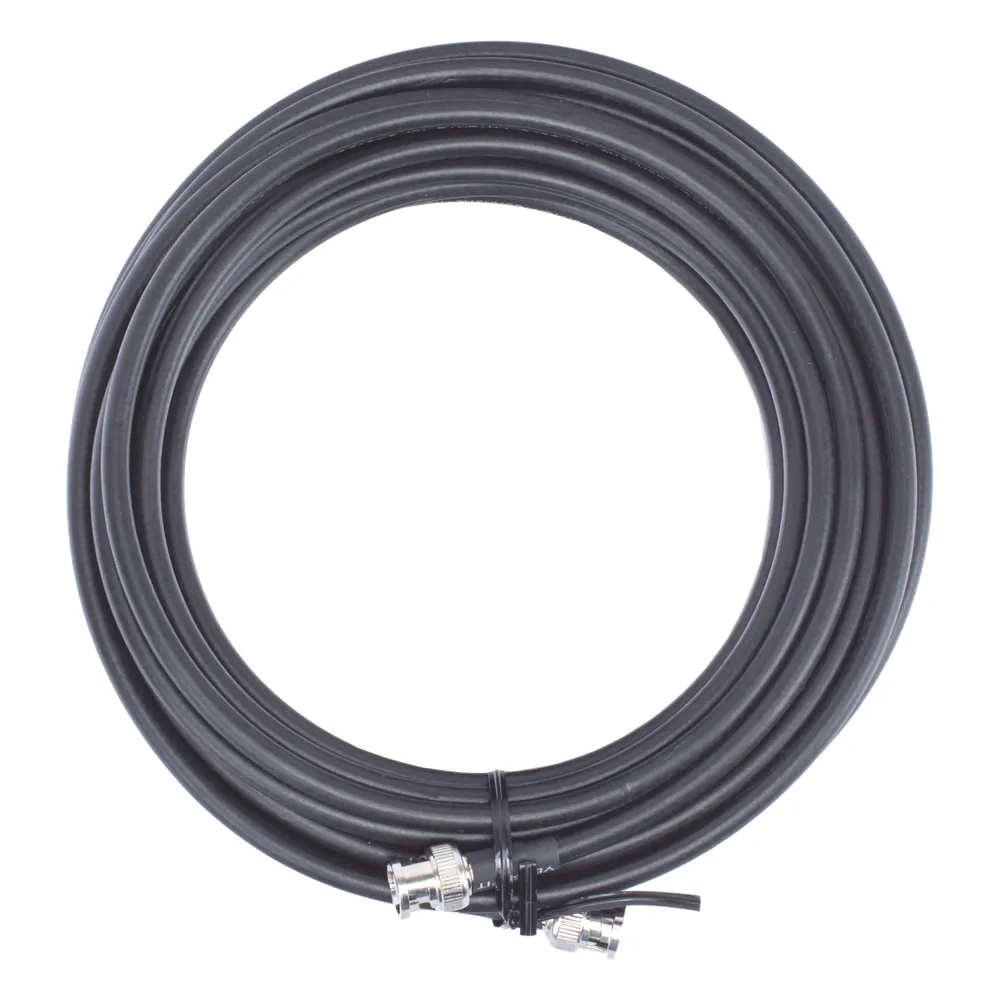 Jumper de 8 Metros (26.25 Pies) con Conectores BNC Macho a BNC Macho con Cable RG59.
