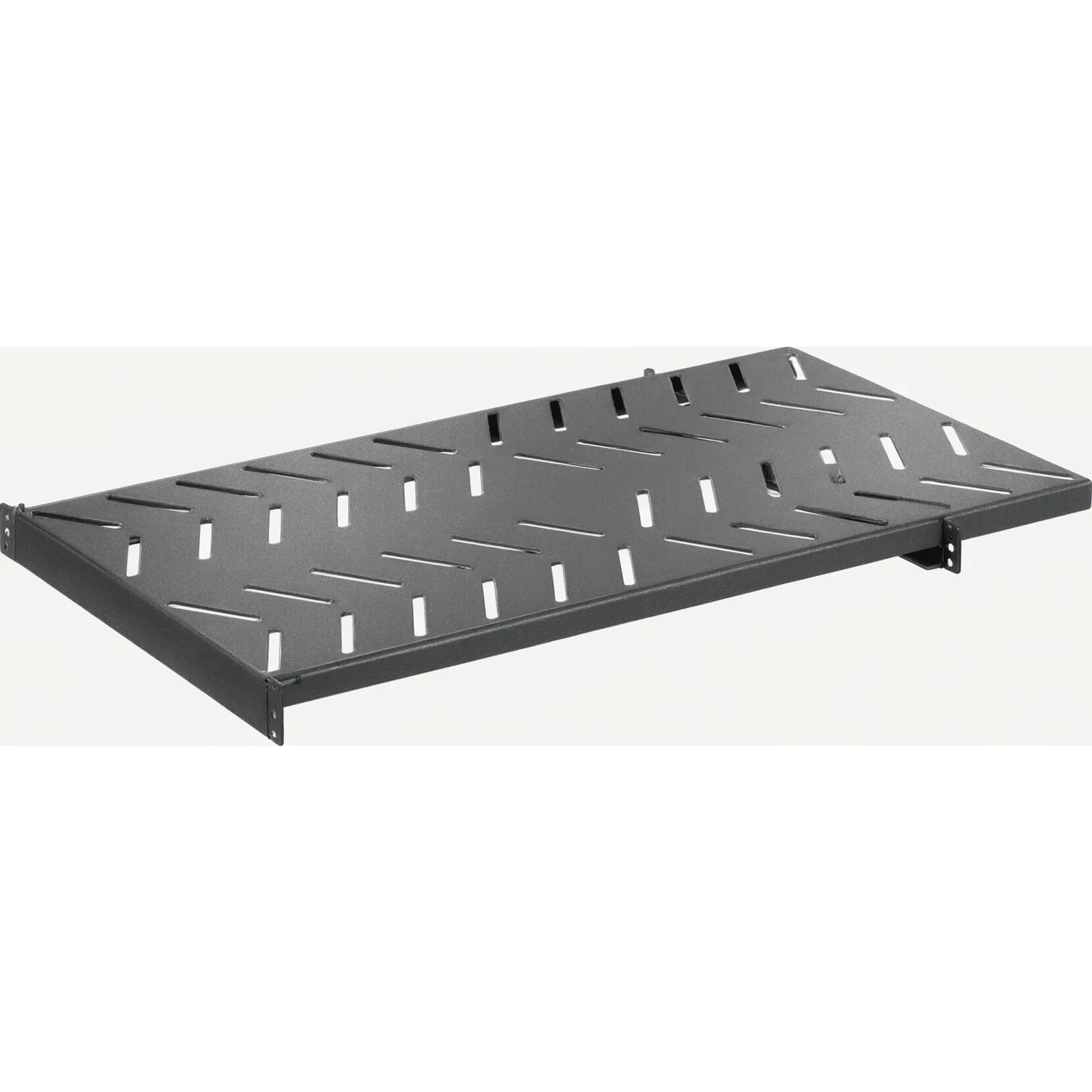 Charola para Soportar Equipos en Rack de 19" de 4 Postes, Profundidad Máxima de 23.5 in, Capacidad de Carga de 124.7 kg, 1 UR