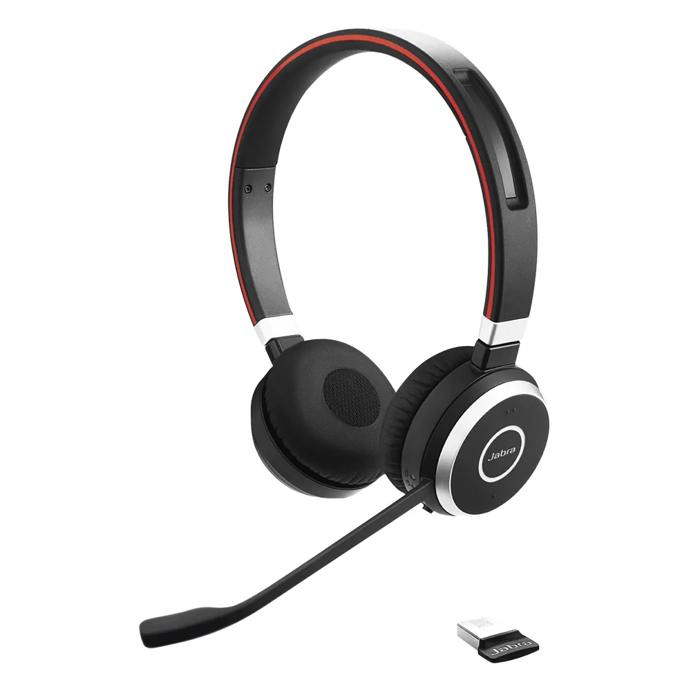Diadema / Auricular Jabra Evolve 65 Stereo / Bluetooth / Cancelación de Ruido / 14h Autonomía (6599-823-309)