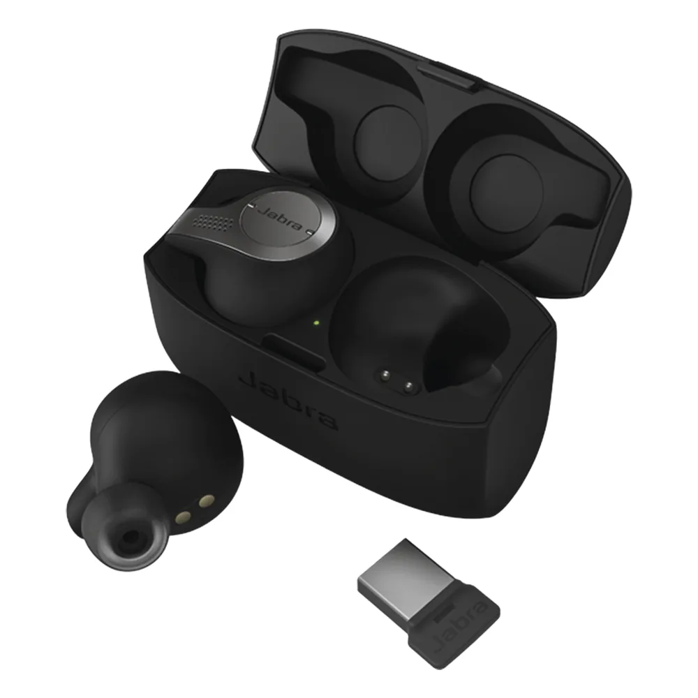 Jabra Evolve 65t MS, intra-auricular inalámbrico con certificación Microsoft Skype Empresarial (6598-832-109)