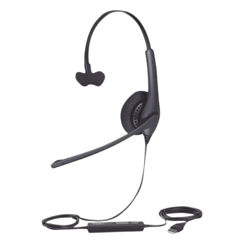 Jabra Biz 1500 Mono, auricular profesional con cancelación de ruido, con conexión USB (1553-0159)