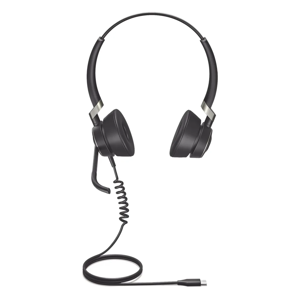 Diadema / Auricular Jabra Engage 50 Stereo / USB-C / 3 Micrófonos con Cancelación de Ruido / Sonido Digital HD (5099-610-189)