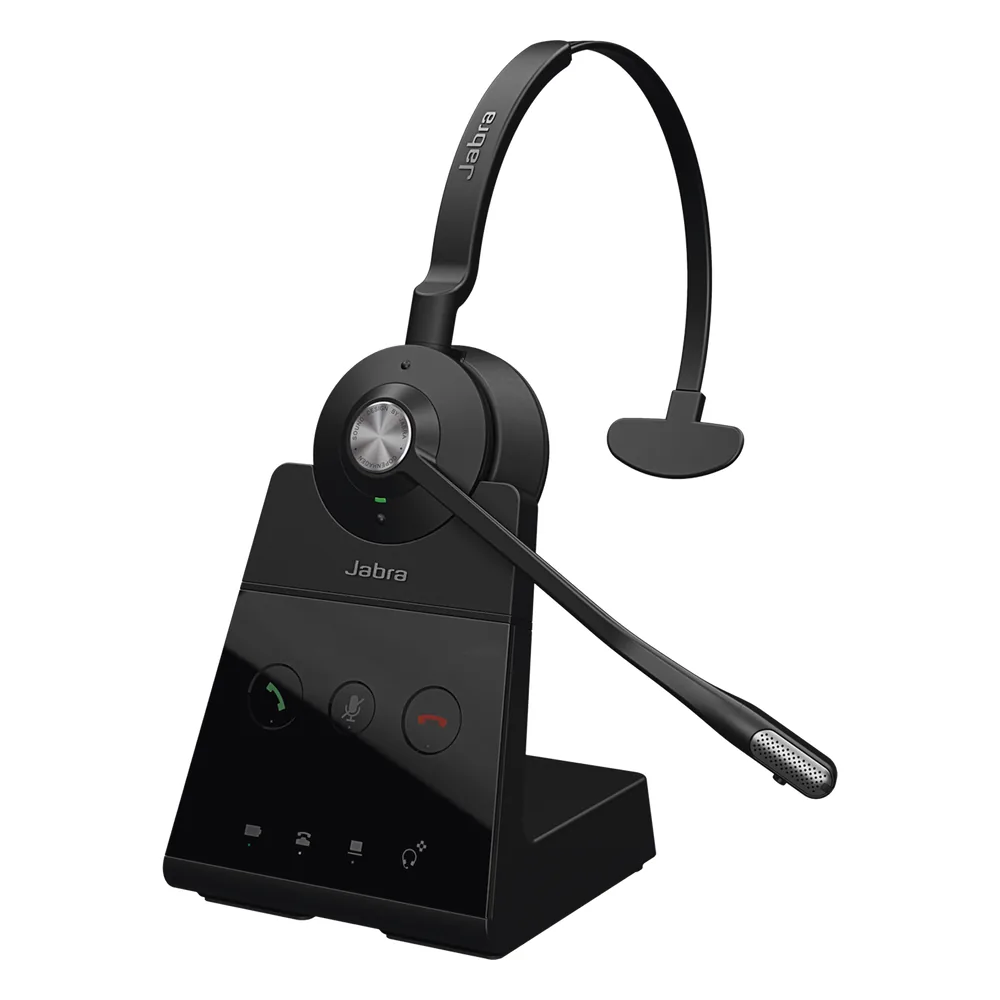 Diadema / Auricular Jabra Engage 65 Mono / DECT + USB / Cancelación de Ruido / Encriptación AES 256-bit (9553-553-125)