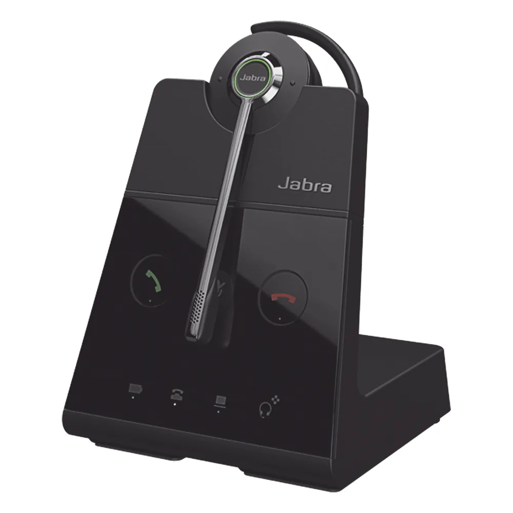 Diadema / Auricular Jabra Engage 65 Convertible / DECT / Cancelación de Ruido / 100m Alcance / Ultraligero 18g (9555-553-125)