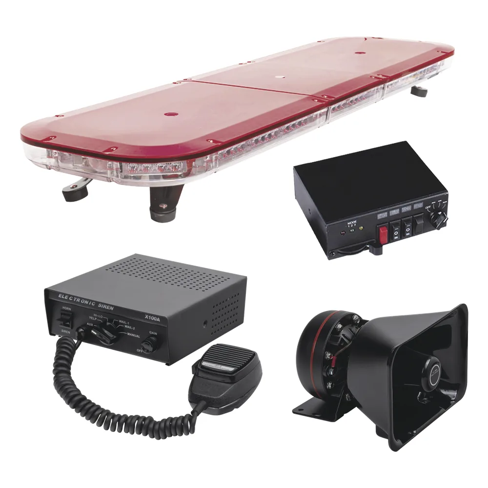 Kit básico para equipamiento de unidades de emergencias, ambulancias y vehículos de bomberos