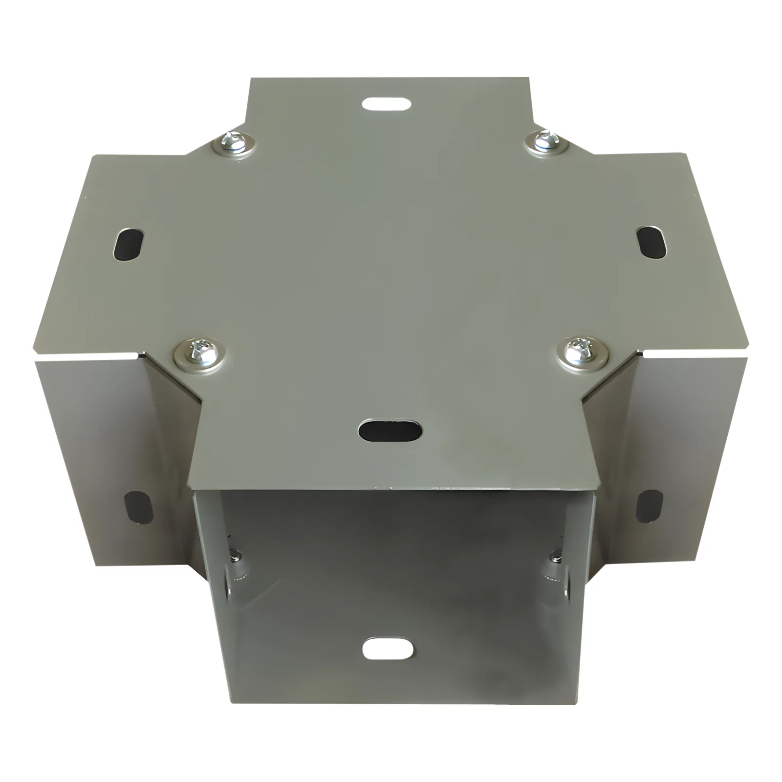 Derivación "X" 65 x 65 mm, fabricado en lámina de acero al carbón