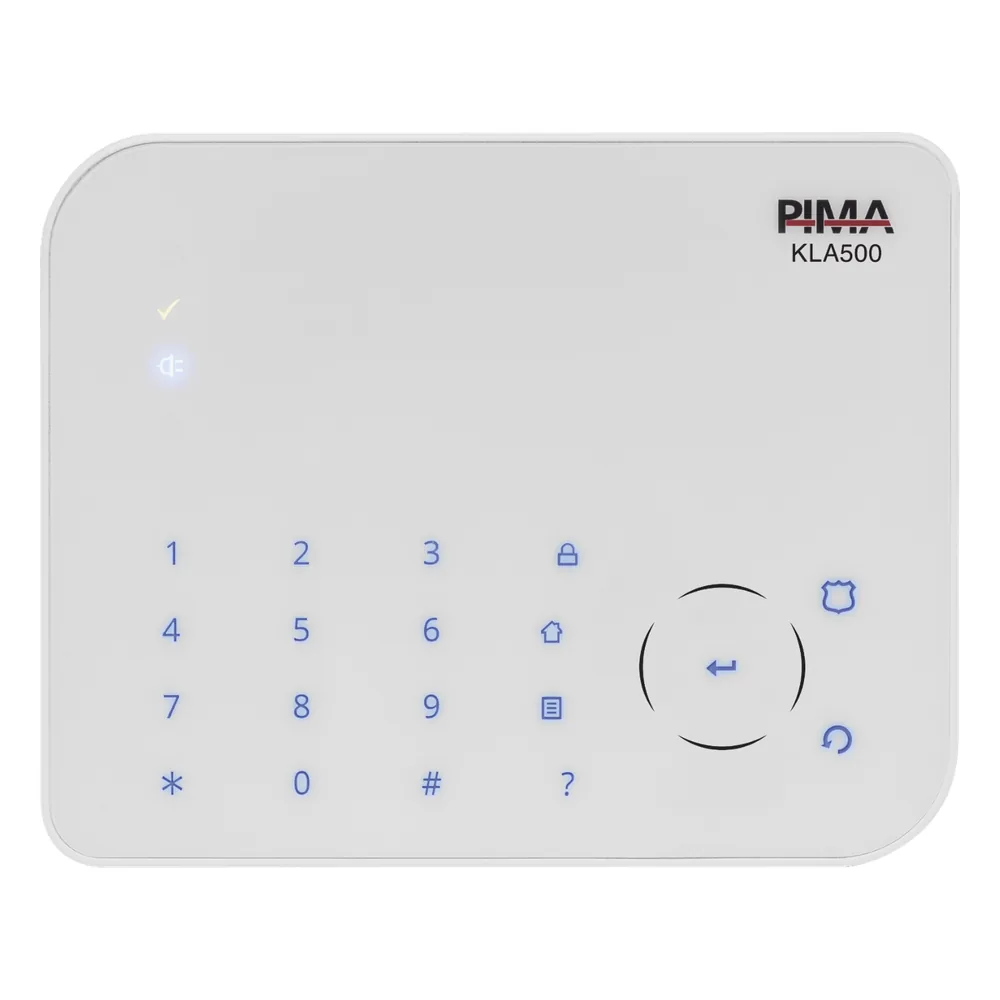 Teclado LED para Armar/Desarma, Compatible con panel FORCE. Teclas Touch