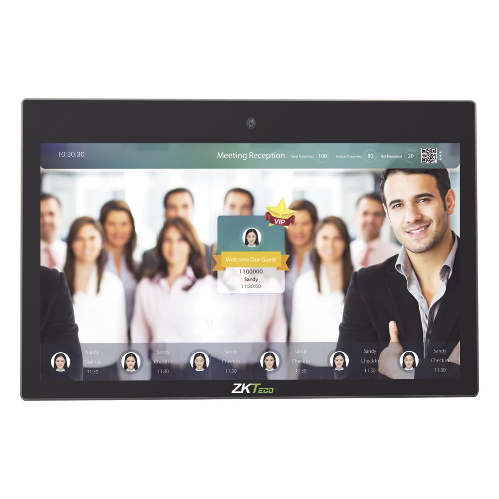 Pantalla de 32 pulgadas para publicidad con reconocimiento facial de hasta 5 personas al mismo tiempo