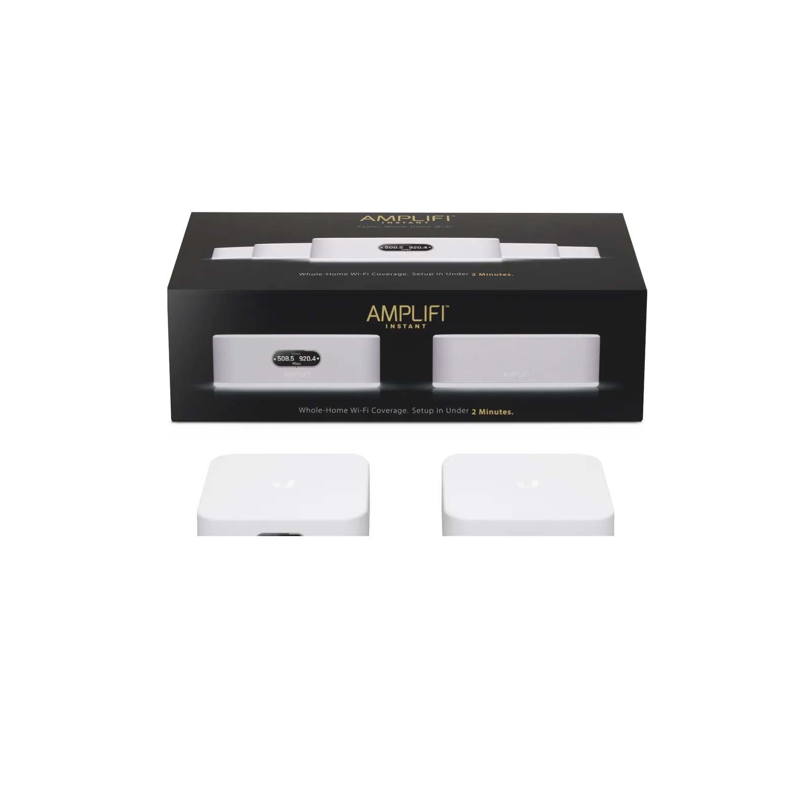 Kit AmpliFi Instant para Wi-Fi en residencias medianas, incluye 1 Router y 1 repetidor para WiFI Mesh