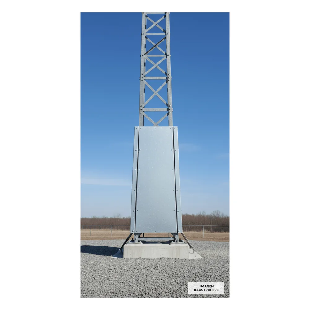 Panel Anti-Escalada para seccion 12 / Instalación Estructural / Diseño de Seguridad para Prevención de Acceso No Autorizado