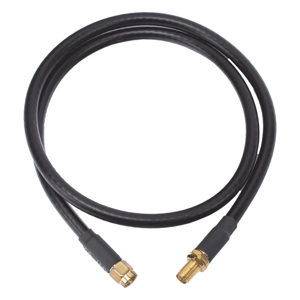 Cable LMR-240 de 60 cm con Conectores SMA Macho Inverso y SMA Hembra Inverso.
