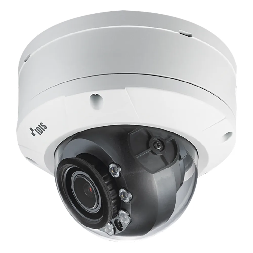 Cámara IP Domo 2 Megapixel (1080p) | Antivandalica IK10 | Audio de Dos Vías | Alarma I/O | PoE/12 Vcc | IR 30m | MicroSD | ICR | WDR | Lente Motorizado (4.4mm-10mm)