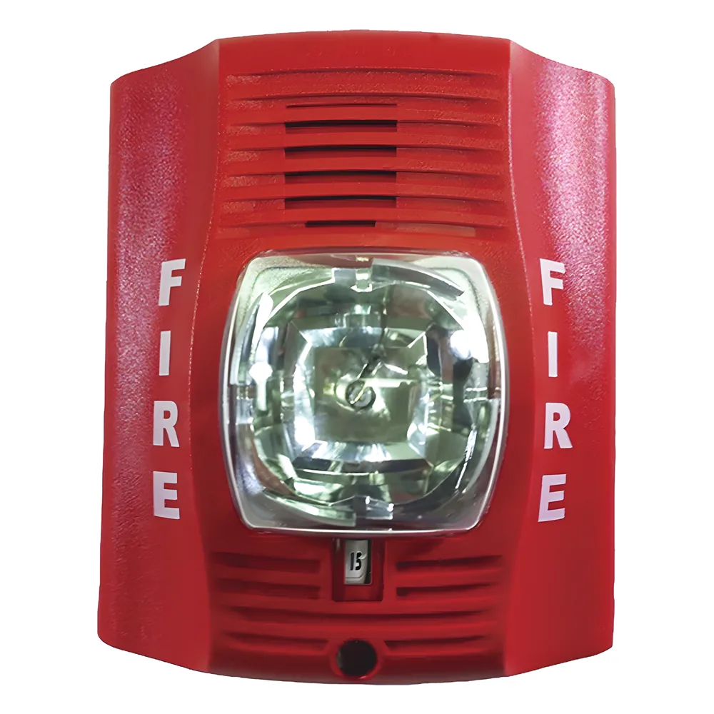 Lámpara estroboscópica para exterior, montaje en pared, candela seleccionable de 15 a 115 cd, Serie K SpectrAlert Advance