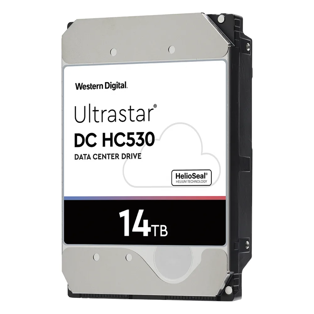 Disco Duro Enterprise 14 TB / Wester Digital (WD) / Serie Ultrastar / Recomendado para Data Center y NVRs de Alta Capacidad / Alto Performace