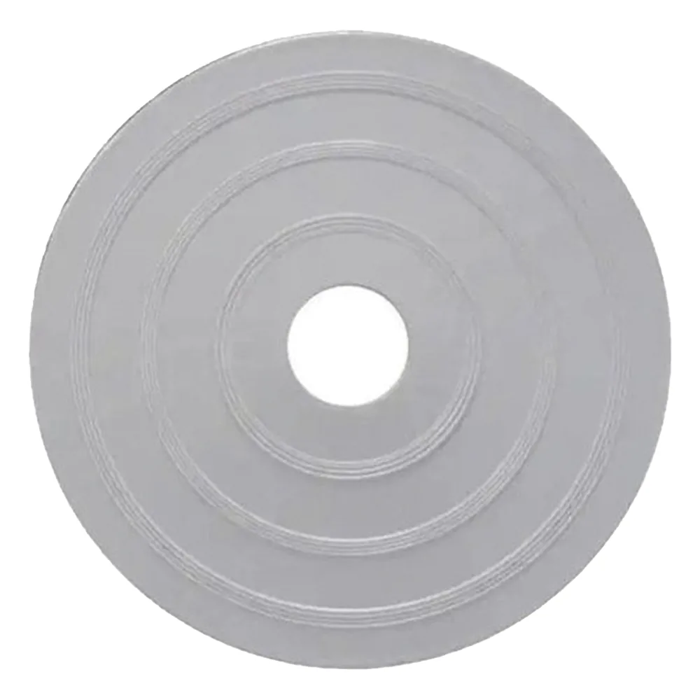 Placa adaptadora de plástico blanco para instalar detectores de calor serie 302 sobre cajas eléctricas de 4 pulgadas