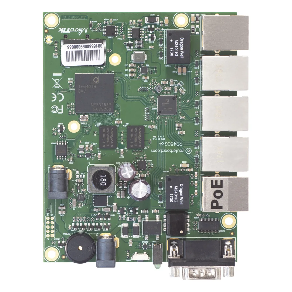 Tarjeta RouterBOARD 450Gx4 (RouterOS L5)