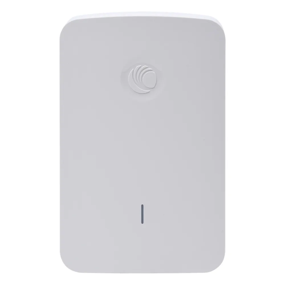 Access Point WiFi cnPilot e430H Indoor Wall Plate, doble banda, Wave 2, antena beamforming, 4 puertos de salida (1x PoE Gigabit y 3x Ethernet Gigabit)