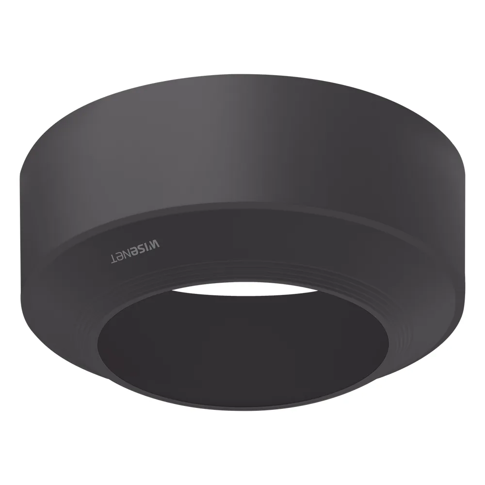 Cubierta color negro para cámara tipo domo interior