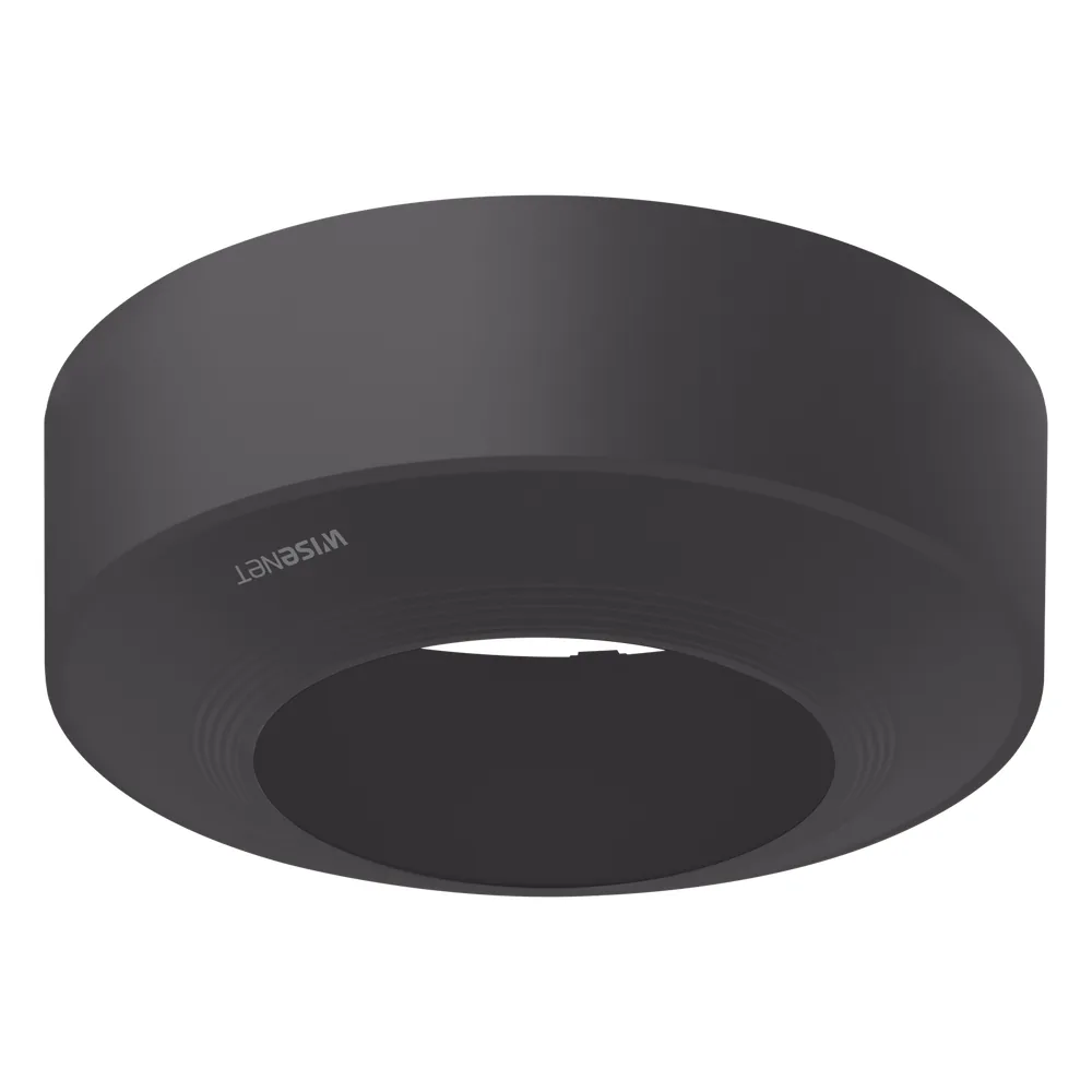 Cubierta color negro para cámara tipo domo interior
