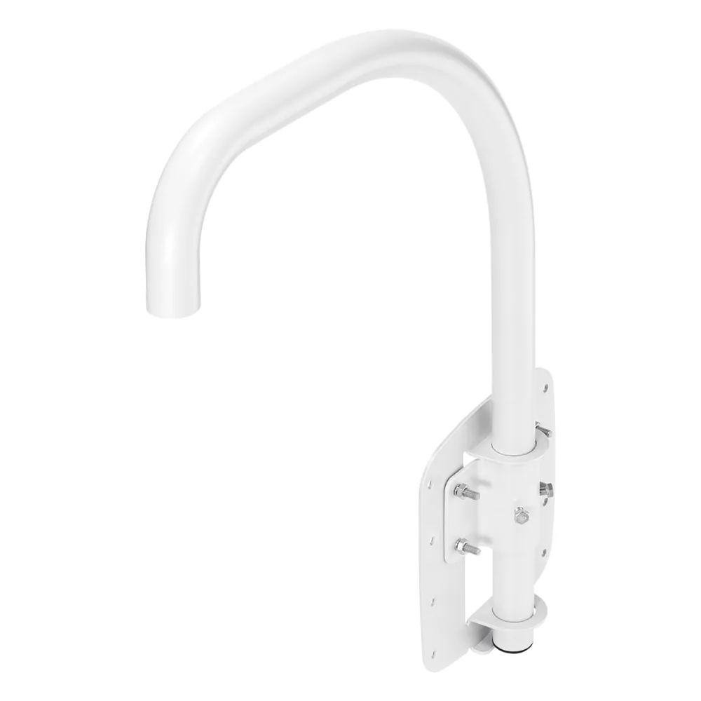 Montaje para Muro o Azotea (Parapeto, Cuello de ganso) Compatible con Cámaras Domo Samsung/Hanwha, uso Interior/Exterior