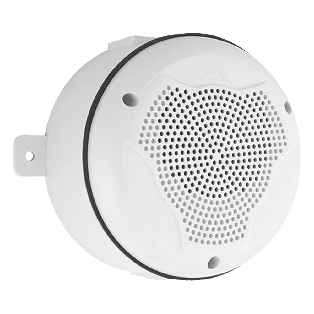 Bocina para exterior de montaje en techo color blanco