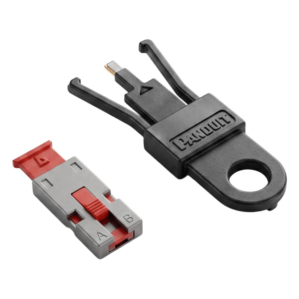 Kit de 5 Dispositivos para Bloquear Puertos USB Tipo A, Color Rojo, Incluye Llave de Extracción