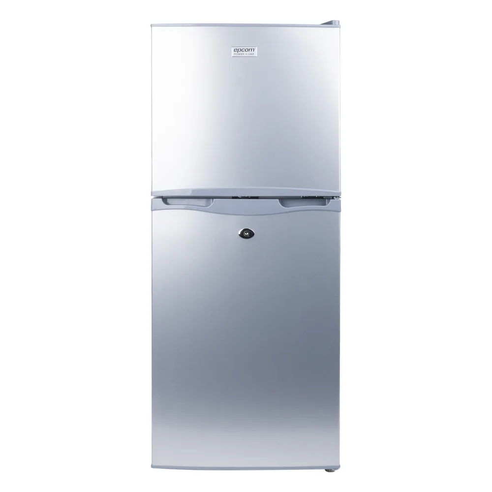 Refrigerador Combinado Solar de 105L (3.7 ft3) - 12/24V, Solución Todo en uno para Aplicaciones Aisladas y Eficiencia Energética.