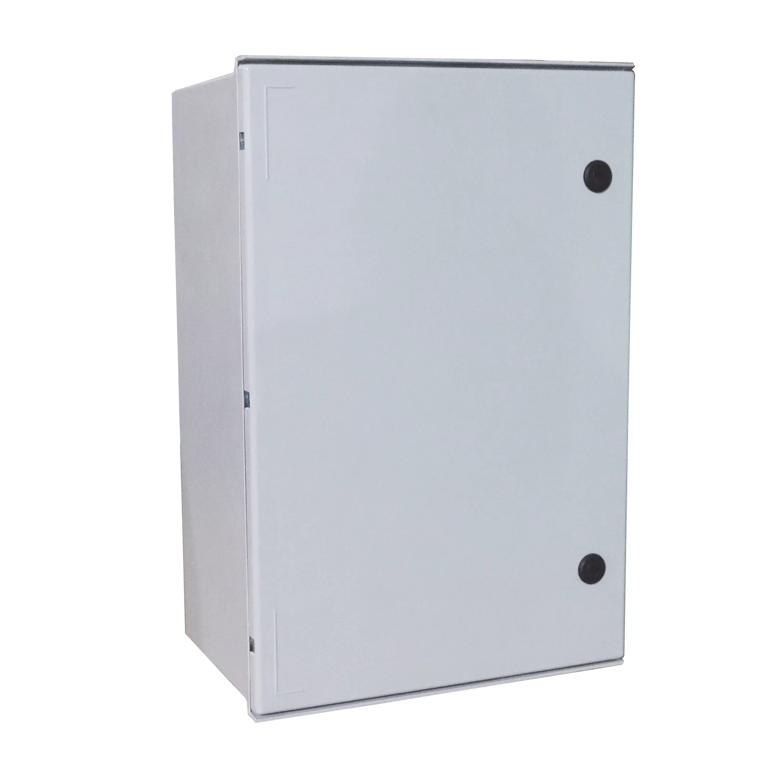 Gabinete de Poliéster IP65 Uso en Intemperie (600 x 800 x 300 mm) con Placa Trasera Interior de Plástico (Incluye Chapa y Llave).