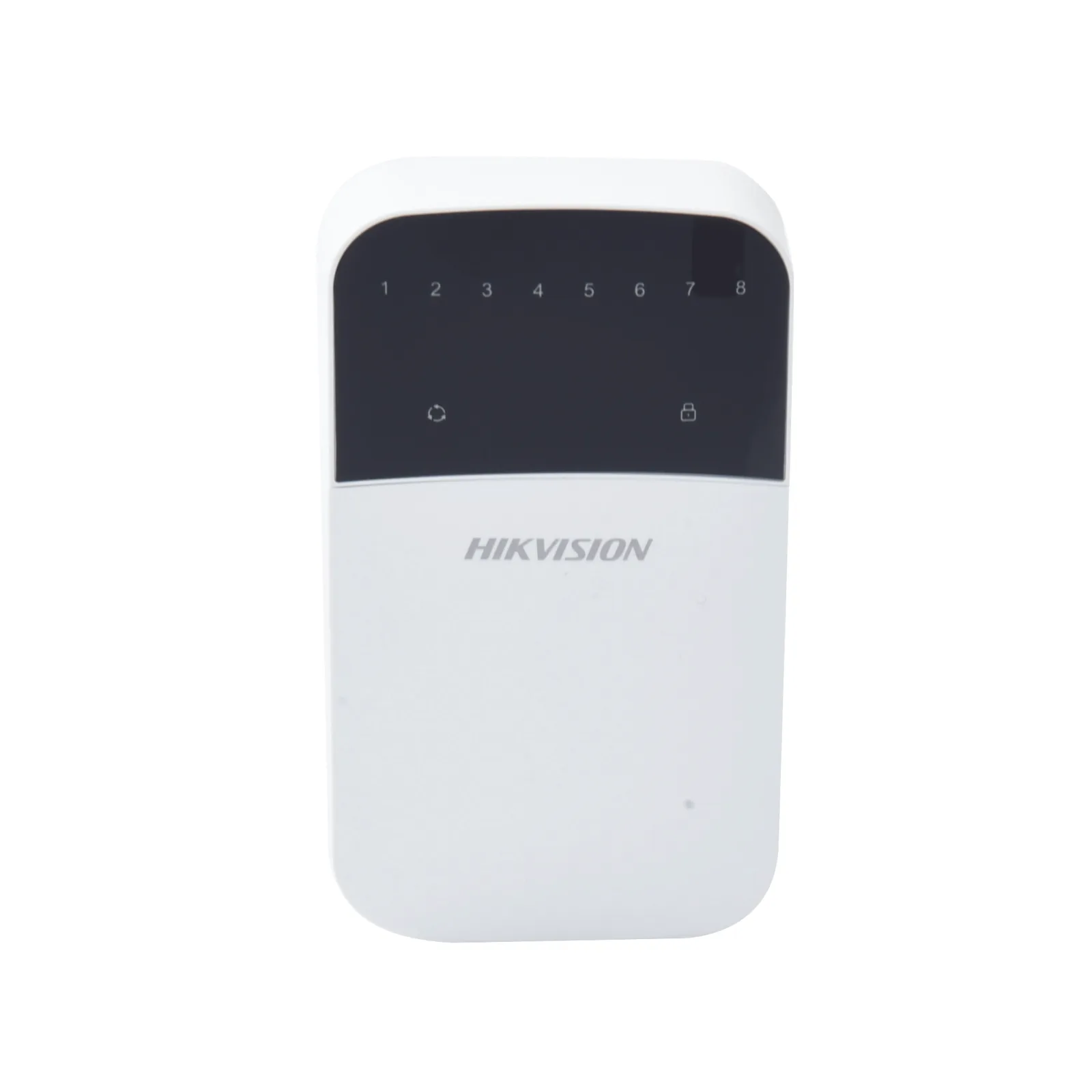 Teclado de LEDs / Cableado / 8 Zonas / Compatible con Panel Hibrido Hikvision DS-PHA64-W4P y DS-PHA64-W4P2