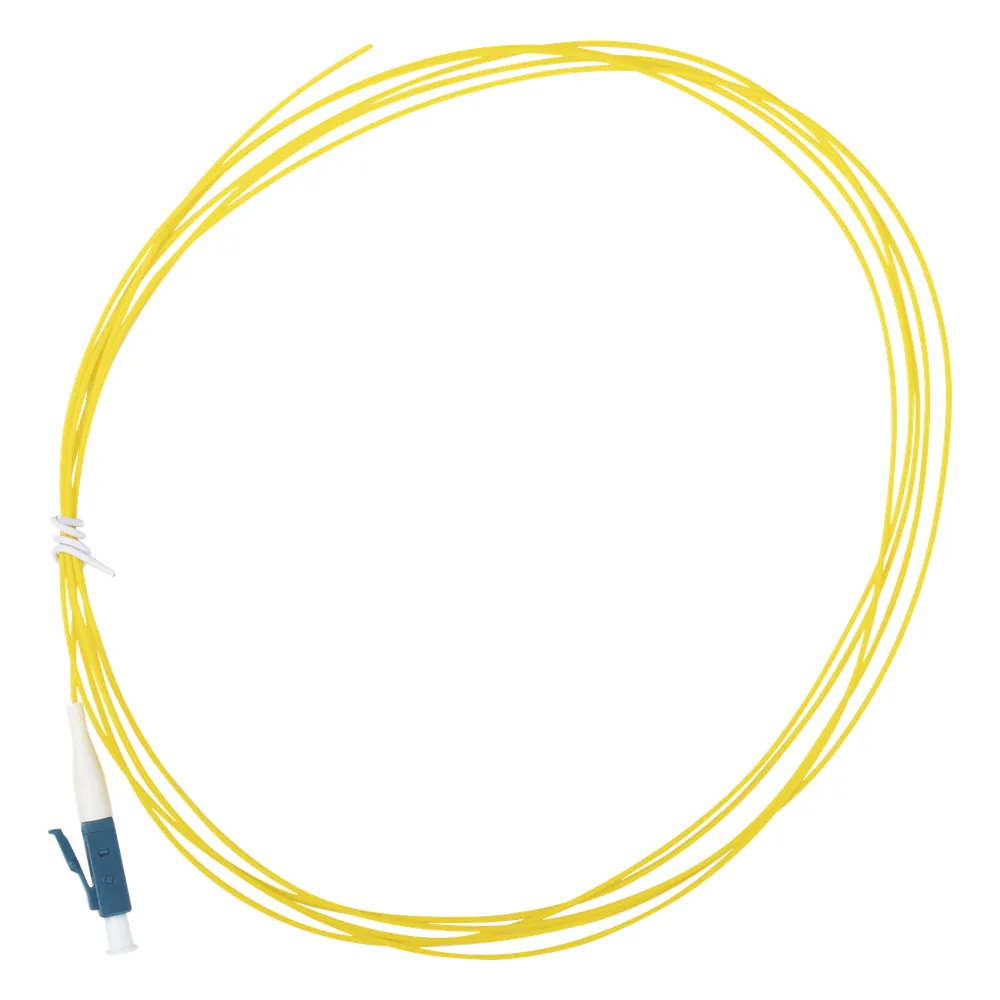 Pigtail de Fibra Óptica Monomodo LC/UPC, Simplex de 2 Metros (6.56 Pies)