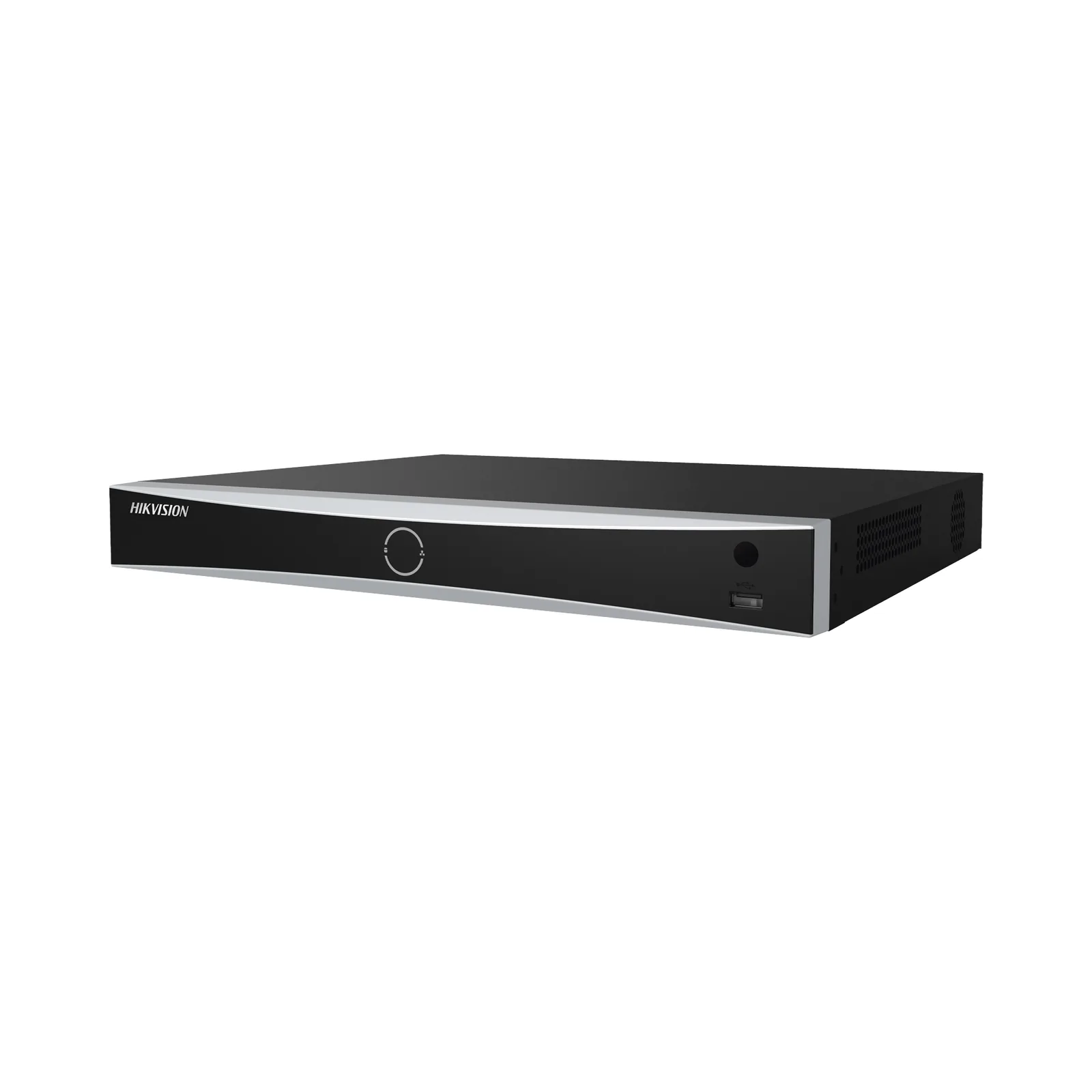 NVR 12 Megapixel (4K) / Reconocimiento Facial / 8 Canales IP / Base de Datos / Hasta 100,000 Fotografías / 8 Puertos PoE+ / 2 Bahías de Disco Duro / Switch PoE 300 mts / Bases de Datos / HDMI en 4K