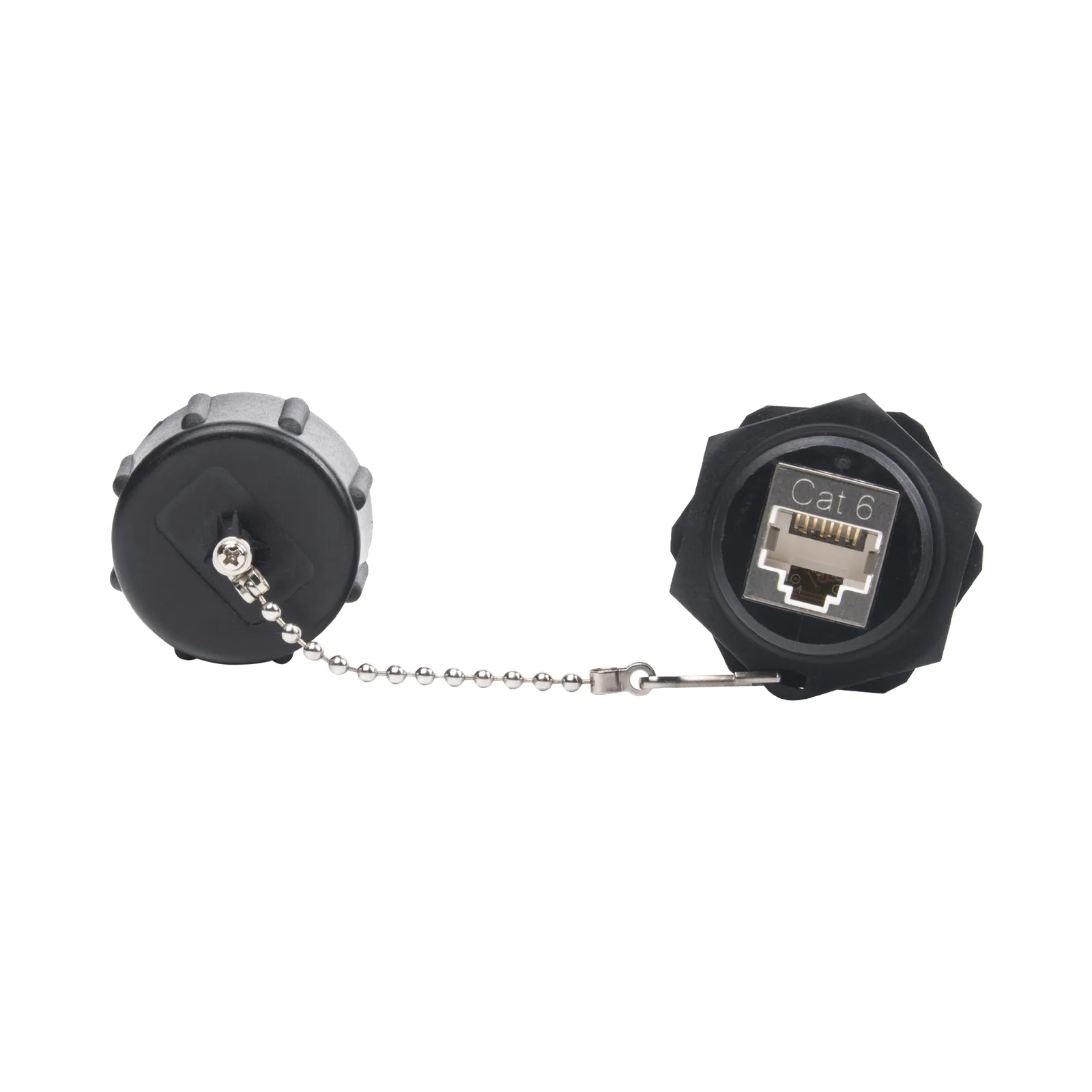 Jack Industrial RJ45 Categoría 6 Blindado, IP67 (Waterproof)