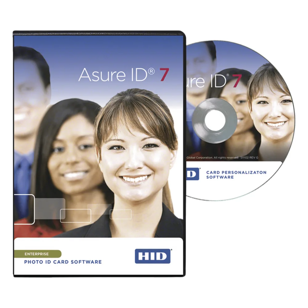 Software Asure ID versión SOLO / Compatible con impresoras HID / Gestión Básica de Credenciales/ Virtual