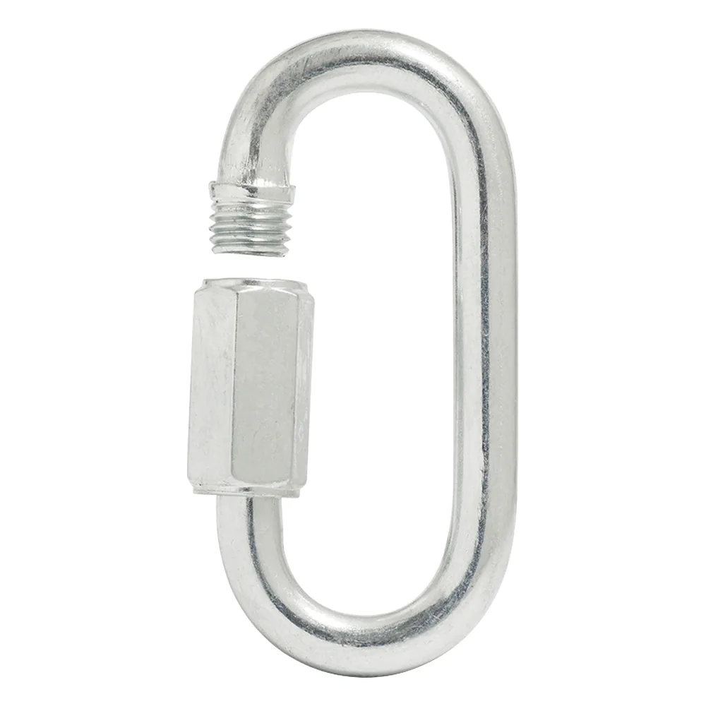 Eslabón de acero con seguro 1/4" 400kg