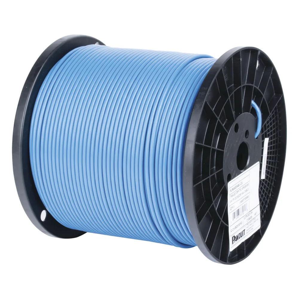 Bobina de Cable UTP de 4 Pares MaTriX, Cat6A de Diámetro Reducido, 26 AWG, CMR (Riser), Color Azul, 305m