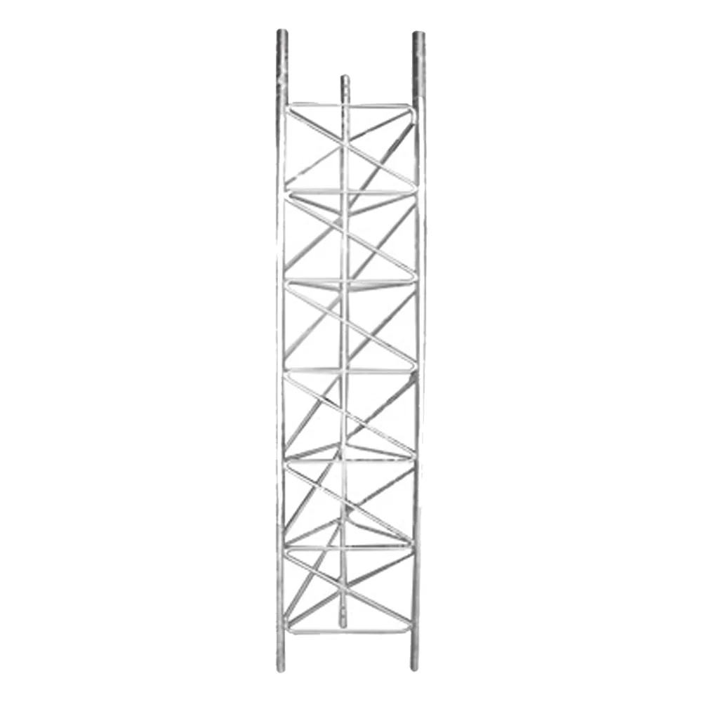 Tramo de Torre de Desplante de 60 cm de ancho 1 1/4"(Ced. 40) galvanizado por inmersión en caliente.