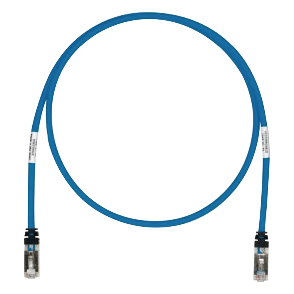 Patch Cord Cat6A, Blindado S/FTP, CM/LS0H, 20 Metros (65.62 Pies), Color Azul