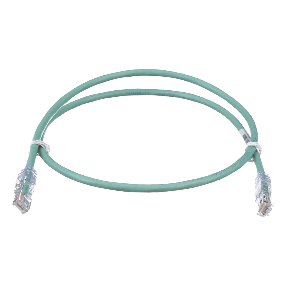 Cable de Parcheo TX6, UTP Cat6, 24 AWG, CM, Color Verde, 0.91 Metros (3 Pies)